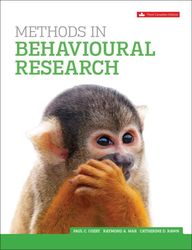 methods in behavioral research 3rd canadian edition by paul c cozby, raymond a. mar, scott bates test bank