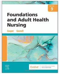 test bank for foundations and adult health nursing solutions key
