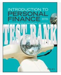 test bank for introduction to personal finance beginning your financial journey