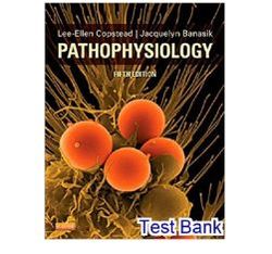 test bank for pathophysiology 5th edition banasik