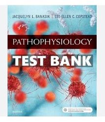 test bank for pathophysiology 6th edition banasik