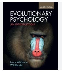 test bank evolutionary psychology, an introduction, 4th edition by lance workman and will reader