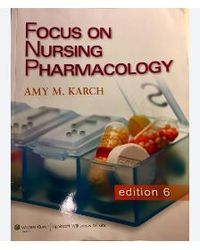 test bank for focus on nursing pharmacology 6th edition