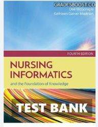 test bank nursing informatics and the foundation of knowledge 4th edition mcgonigle