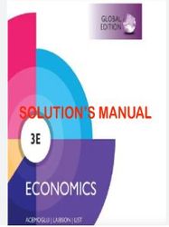 solutions manual for macroeconomics, 3rd edition by daron acemoglu, david laibson & john list chapters 1-15