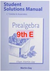 solution manual for c trimble and associates preal gebra 9th edition by elayne martin gay