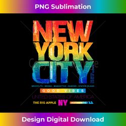 new york city illustration graphic style, cool new york city tank top - deluxe png sublimation download - customize with flair