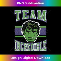 marvel classic team incredible hulk long sleeve long sleeve - sleek sublimation png download - channel your creative rebel