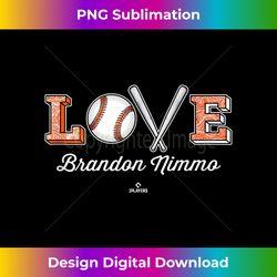 love brandon nimmo new york mlbpa tank top - chic sublimation digital download - striking & memorable impressions