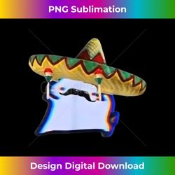 Mexican Crumb Cat Cuptoast Funny Dancing Meme T- - Classic Sublimation PNG File - Challenge Creative Boundaries