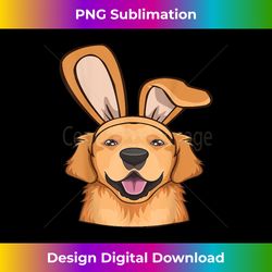 Golden Retriever Bunny Ears Easter Day Dog Puppy Boys Girls - Artisanal Sublimation PNG File - Spark Your Artistic Genius