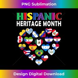 Hispanic Heritage Month Latino Heritage Month Hispanic Pride - Bespoke Sublimation Digital File - Customize with Flair