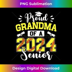 proud grandma of a 2024 senior softball graduate - sleek sublimation png download - challenge creative boundaries