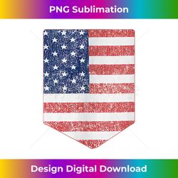 patriotic american flag tank top - instant sublimation digital download
