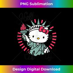 hello liberty with kitty 4th of july american flag tank top - special edition sublimation png file