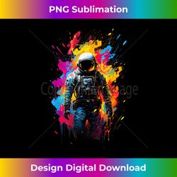 astronaut spaceman universe colorful space scape science - exclusive png sublimation download