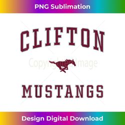 Clifton High School Mustangs - Premium Sublimation Digital Download