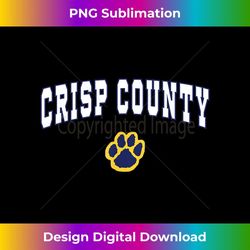 Crisp County High School Cougars - Signature Sublimation PNG File