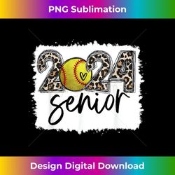 softball senior 2024 leopard girl graduate party 2 - premium png sublimation file