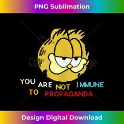 funny you are not immune to propaganda - retro png sublimation digital download