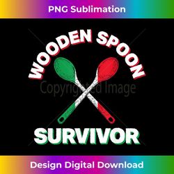 italian family - funny wooden spoon survivor