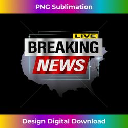live breaking news broadcast report design - premium sublimation digital download