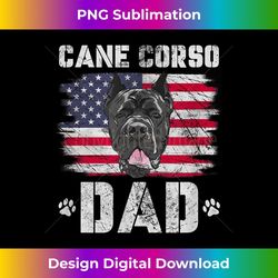 mens cane corso dad usa american flag 4th of july distressed - special edition sublimation png file