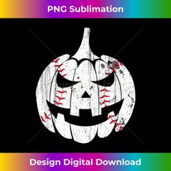 baseball player scary pumpkin vintage costume halloween - trendy sublimation digital download