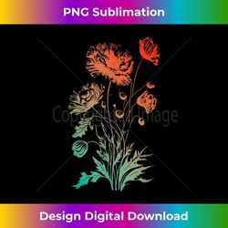poppies, spring bloomers, summer, flower, garden, outdoor - digital sublimation download file