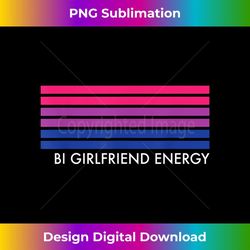 bisexual bi girlfriend energy bisexual pride flag stripes - artistic sublimation digital file