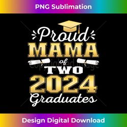 proud mama of two 2024 graduate class 2024 graduation family 2 - stylish sublimation digital download