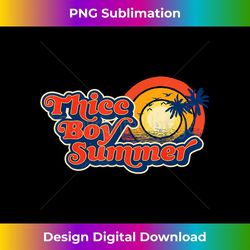 thicc boy summer! funny fit2serve 90's style beach graphic 1 - premium png sublimation file