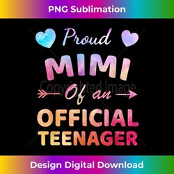 proud mimi of official nager 13th birthday 13 years old 2 - png sublimation digital download