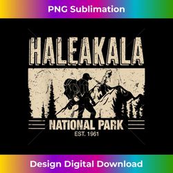 hawaii maui hiking - vintage haleakala national park
