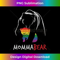 vintage rainbow mama bear hug love support parent pride lgbt 3 - png transparent sublimation design