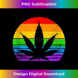 vintage weed lgbt gay pride marijuana 420 pot-head stoner 3 - high-quality png sublimation download