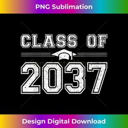 class of 2037 grow with me 2037 first day of school graduate - retro png sublimation digital download