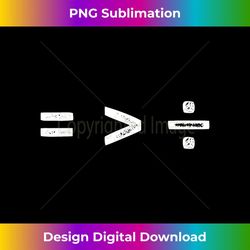 equality is greater than division symbols pride - vintage sublimation png download