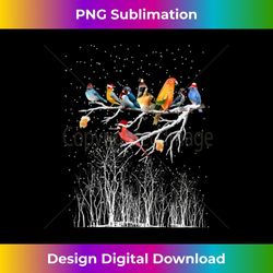 hummingbird parrot cardinal merry christmas birds winter - decorative sublimation png file