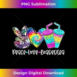 peace love loaded tea tie dye leoaprd print summer vacations - professional sublimation digital download