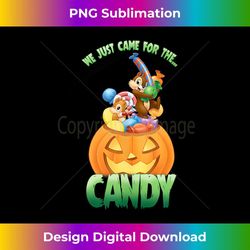 disney chip 'n' dale rescue rangers halloween pumpkin candy - stylish sublimation digital download