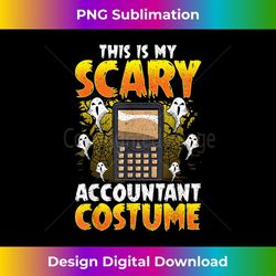 accountant halloween costume scary ghost tax preparer cpa - creative sublimation png download