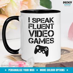gamer mug, video games gift, gaming coffee mug, funny gaming mug, gamer husband gift, boyfriend gamer mug, brother gamer