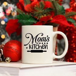 moms kitchen  gift,l coffee mug, funny mug, christmas gift , favorite child mug, beer mug, sports mom mug, funny christm