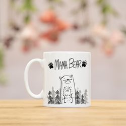 mama bear mug, mum mug, mama bear, mammy mug, gift for mum, baby shower gift, baby shower, baby shower gifts, mothers da