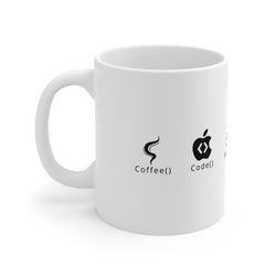 Ios Developer Mug, Ios Mug, Programmer Mug, Coffee Code Fix Bugs Sleep Repeat, Funny Mug For Programmers Or Android Deve