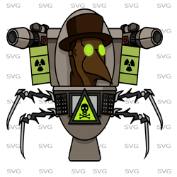 plague toilet svg ,png, skibidy toilet ,plague toilet desgin space