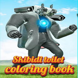 skibidi-toilet coloring book: (skibidi-toilet) high quality coloring pages