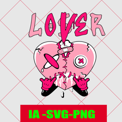 pink loser lover pink drip heart matching tee pour hommes femmes