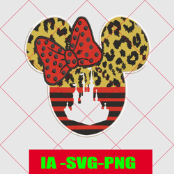 souris minnie svg , digital download